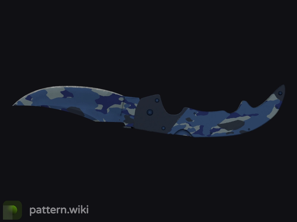 Falchion Knife Bright Water seed 777