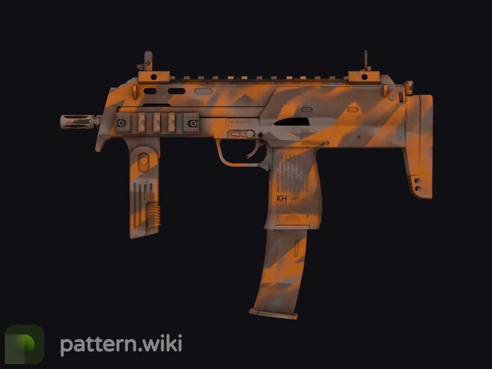 MP7 Orange Peel seed 493