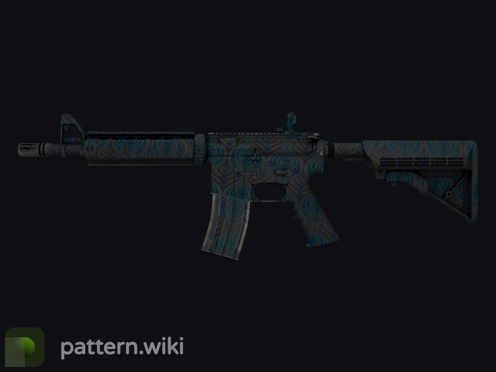 M4A4 Dark Blossom seed 927