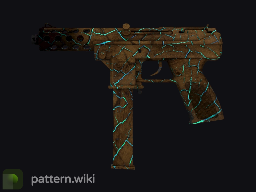 Tec-9 Cracked Opal seed 864