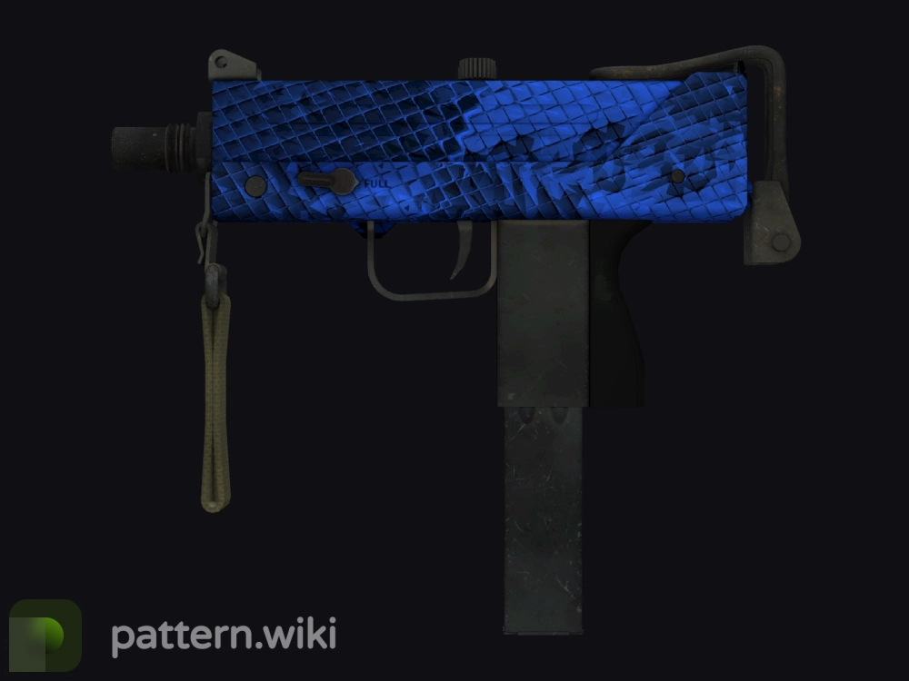 MAC-10 Lapis Gator seed 340