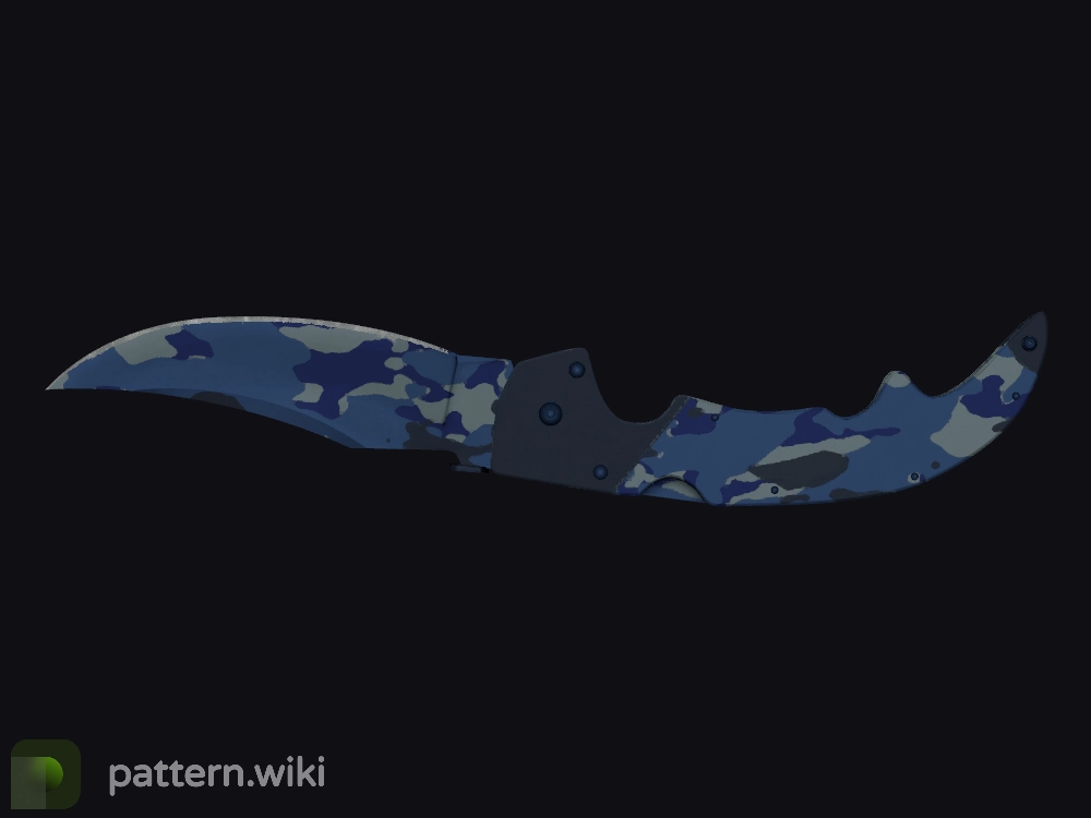 Falchion Knife Bright Water seed 589