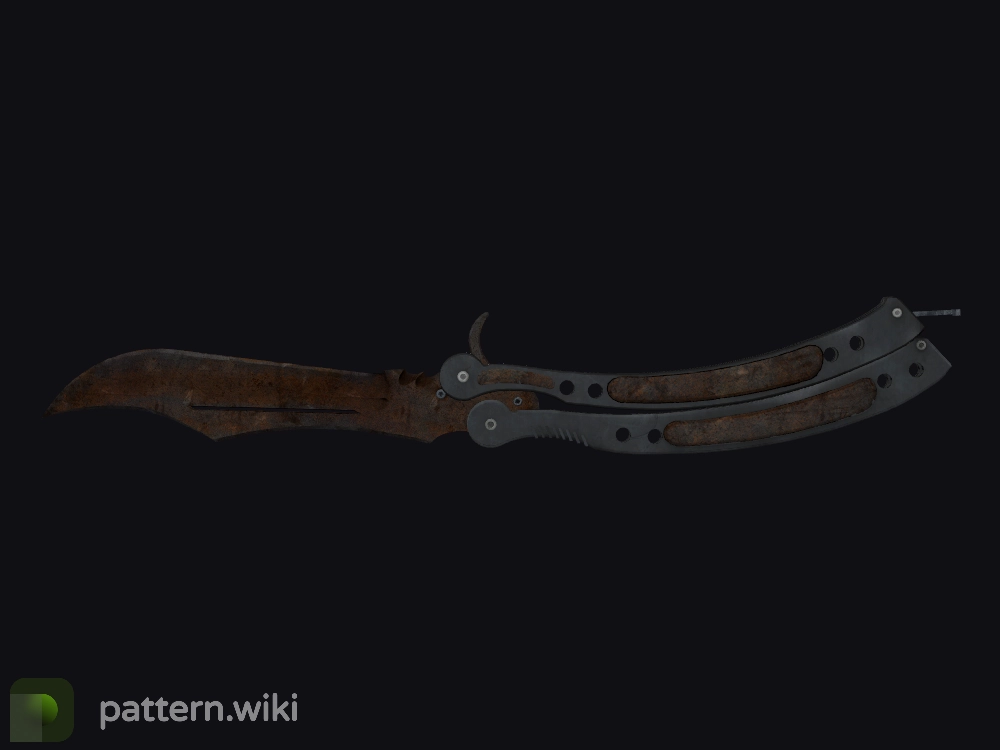 Butterfly Knife Rust Coat seed 490