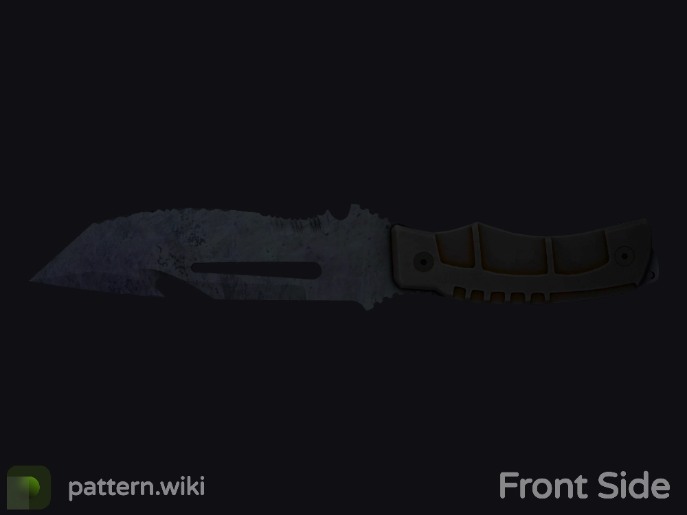 Survival Knife Blue Steel seed 461