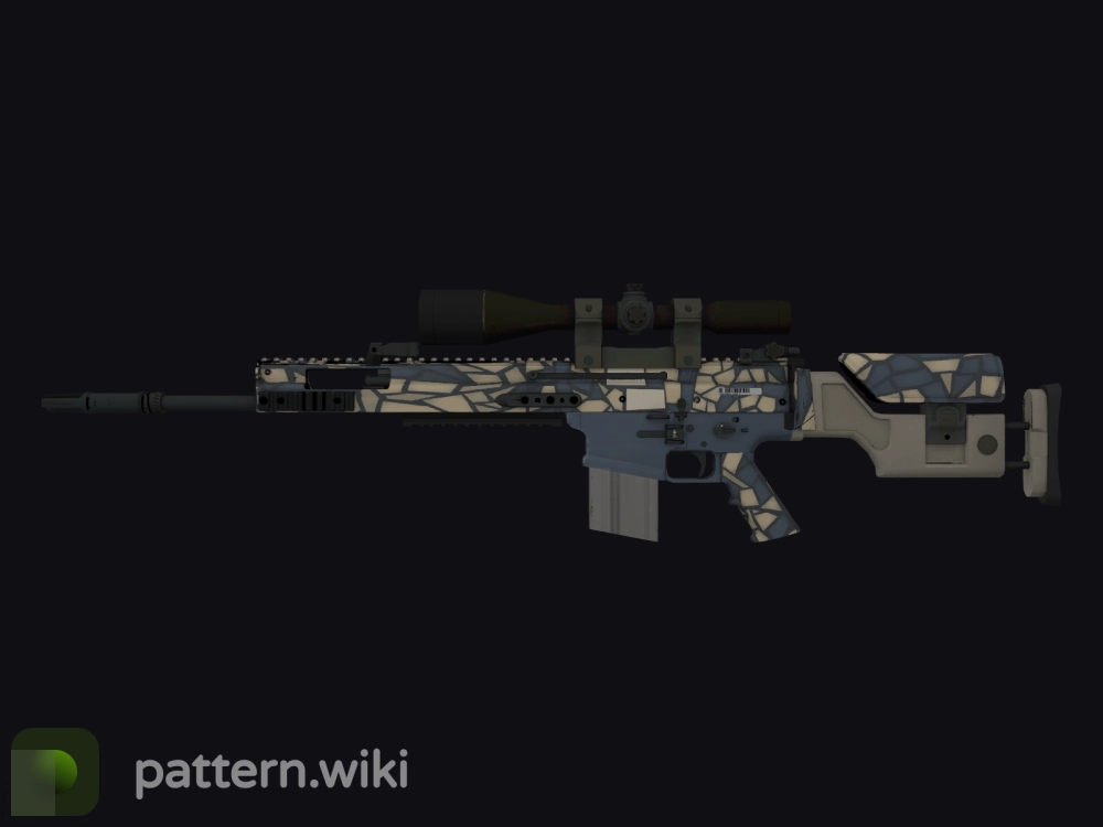 SCAR-20 Stone Mosaico seed 151