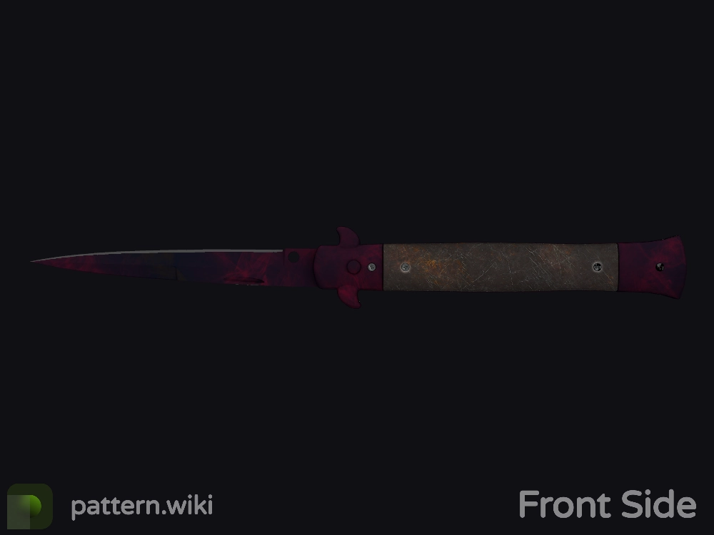 Stiletto Knife Doppler seed 87