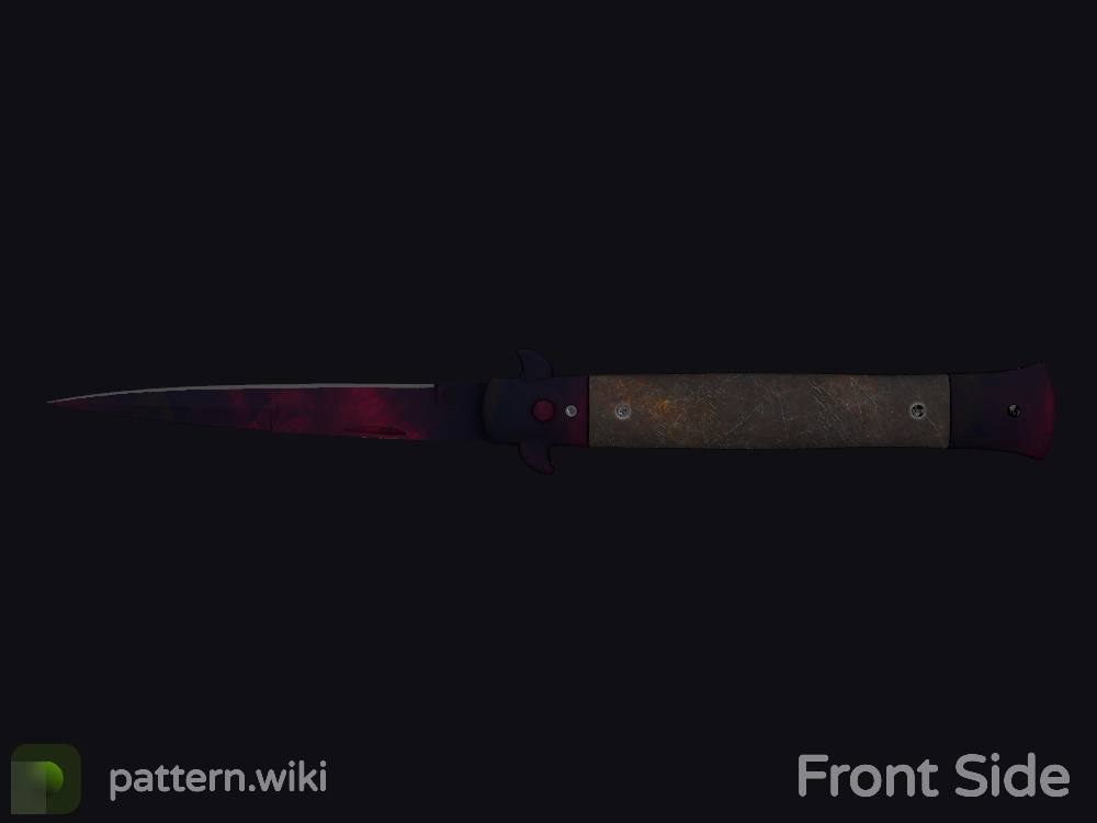 Stiletto Knife Doppler seed 705