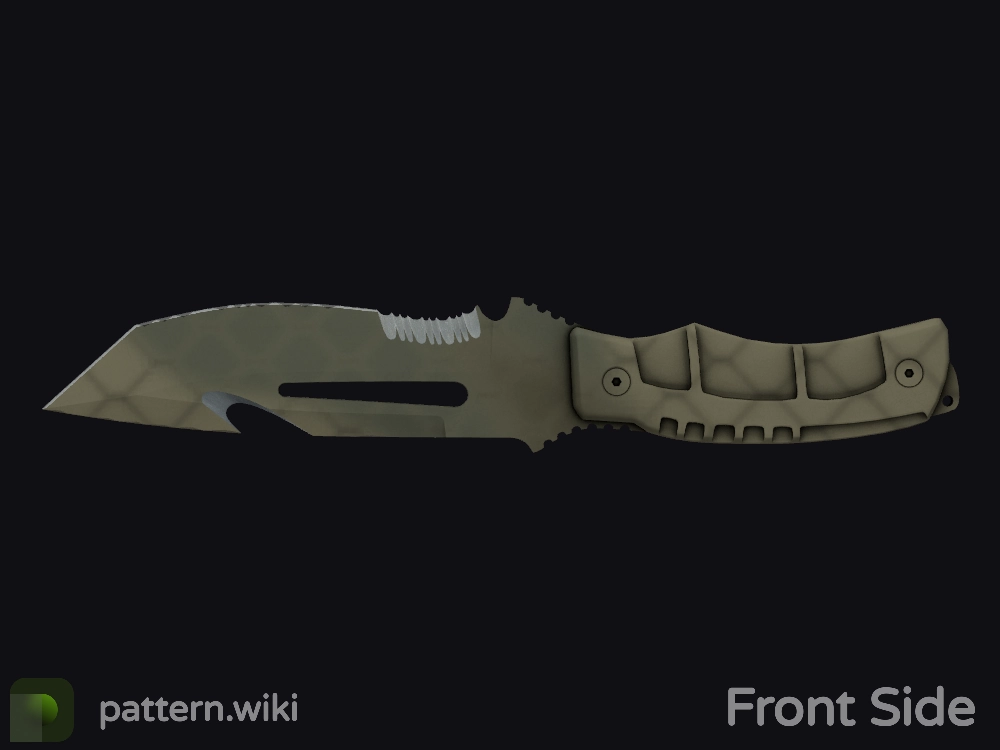 Survival Knife Safari Mesh seed 199