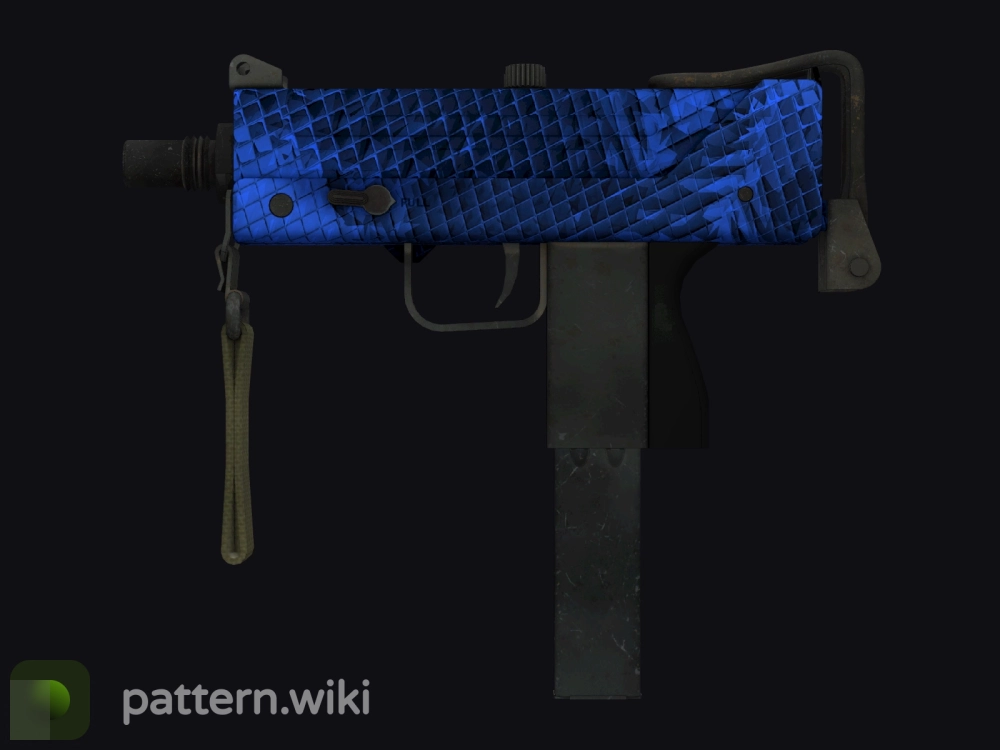 MAC-10 Lapis Gator seed 325