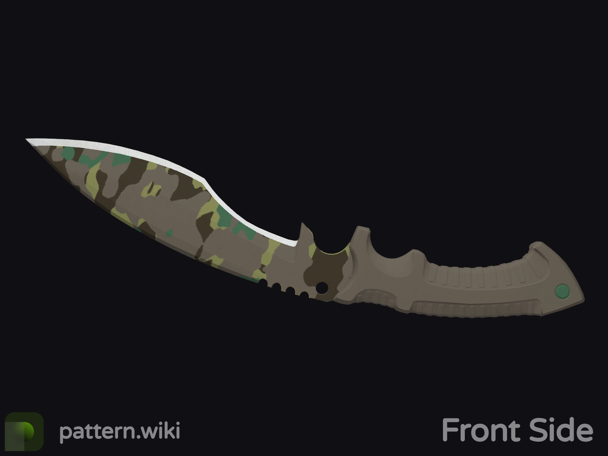 Kukri Knife Boreal Forest seed 488