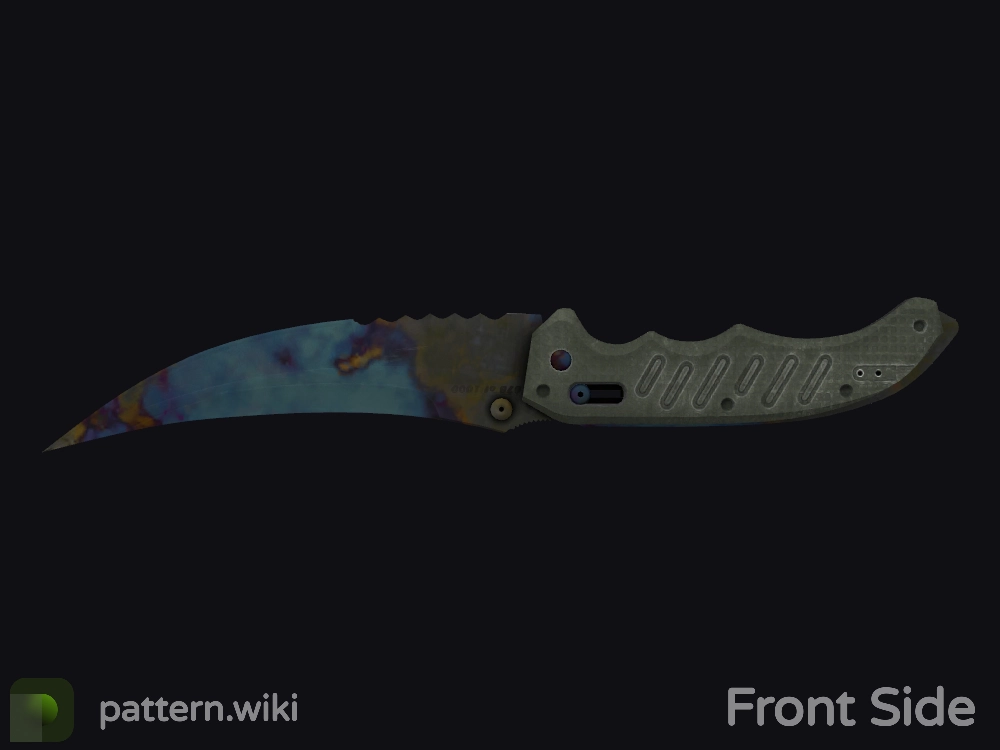 Flip Knife Case Hardened seed 985