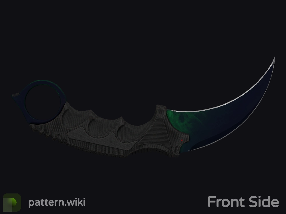 Karambit Gamma Doppler seed 674