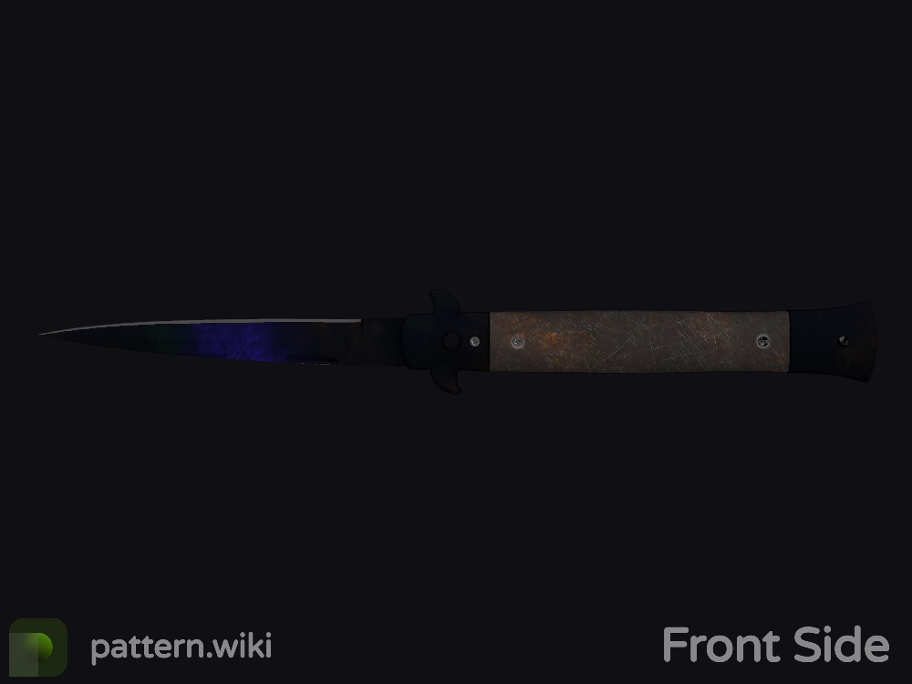 Stiletto Knife Doppler seed 515