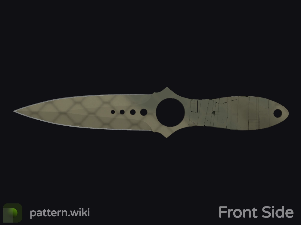 Skeleton Knife Safari Mesh seed 405