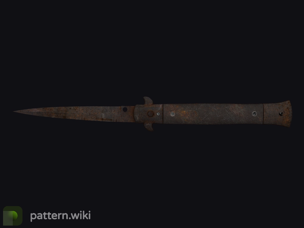 Stiletto Knife Rust Coat seed 878