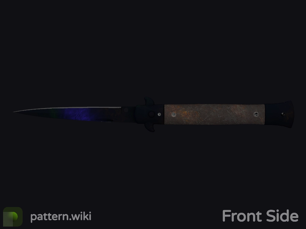 Stiletto Knife Doppler seed 62