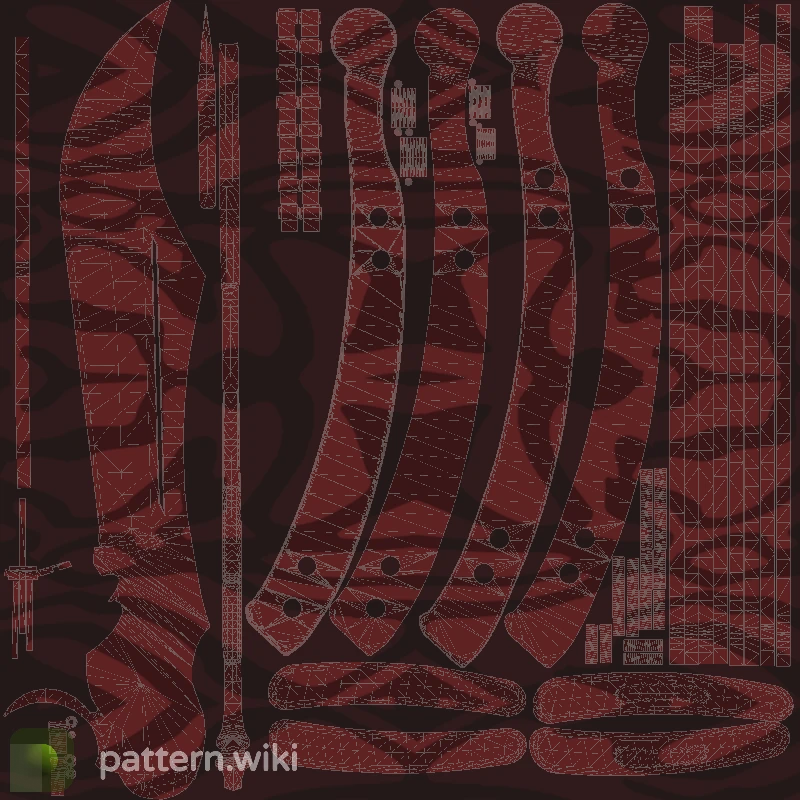 Butterfly Knife Slaughter seed 2 pattern template