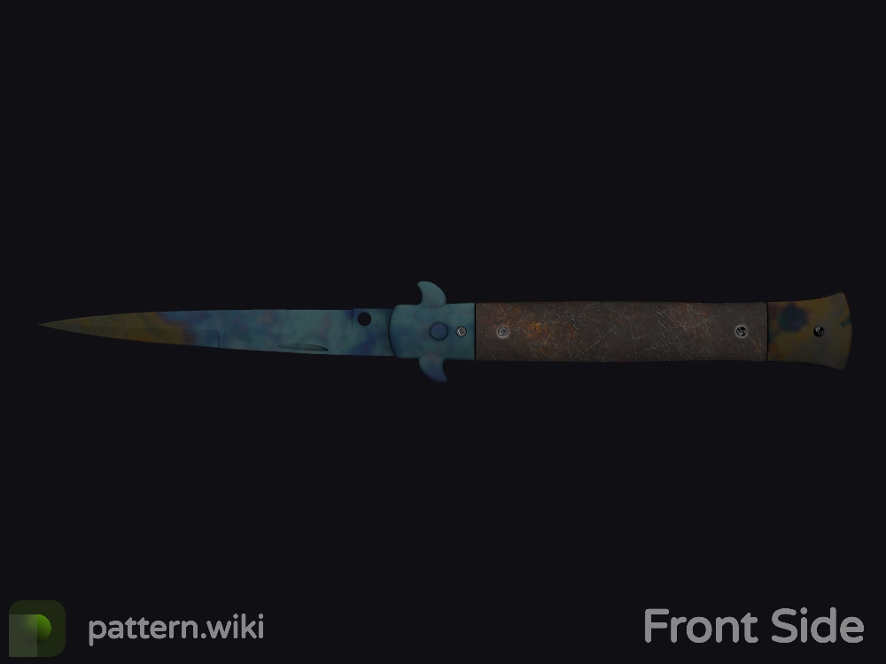 Stiletto Knife Case Hardened seed 713