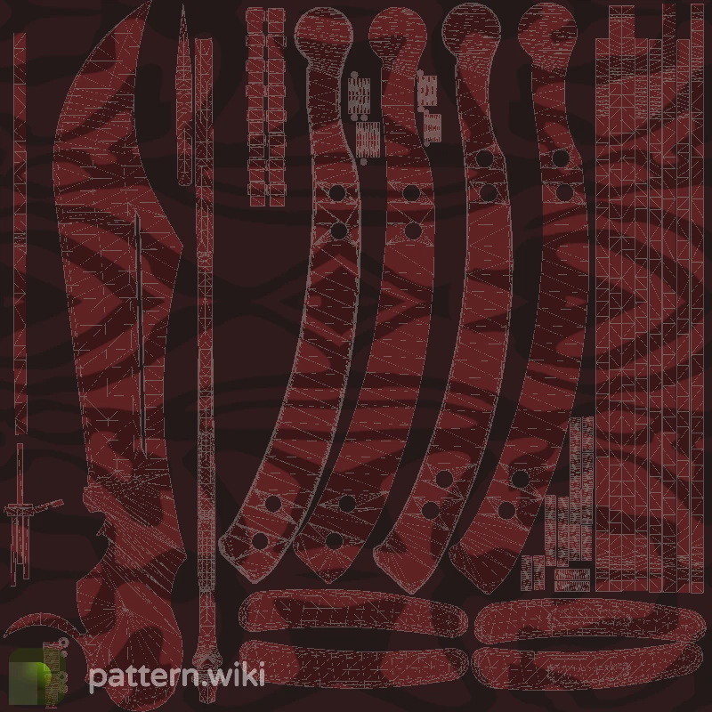 Butterfly Knife Slaughter seed 760 pattern template