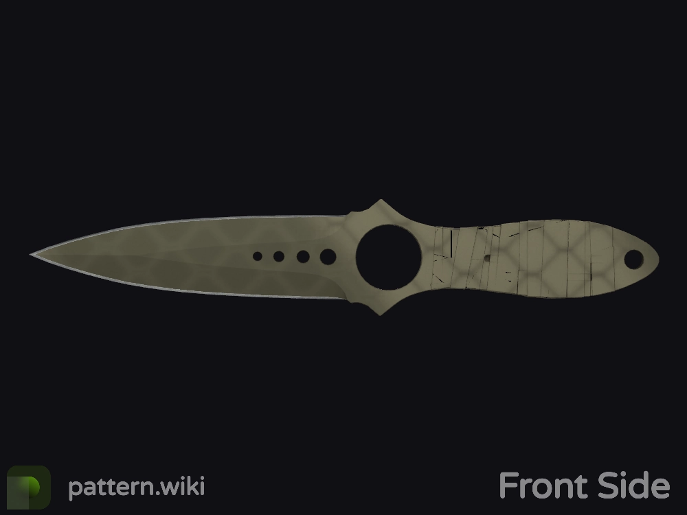 Skeleton Knife Safari Mesh seed 648