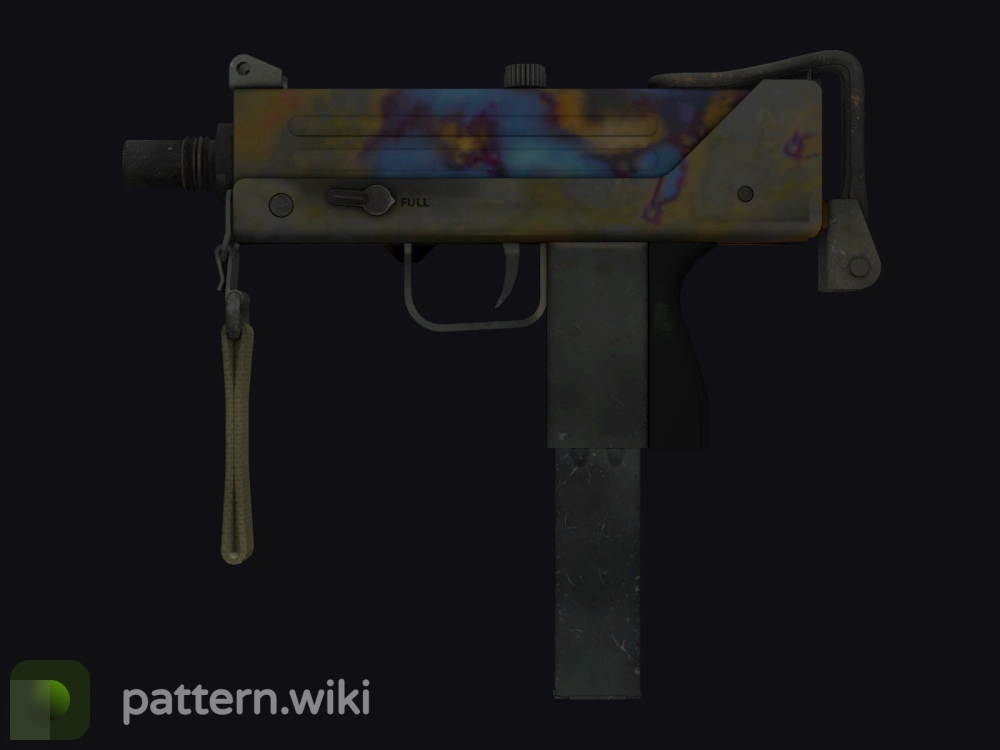 MAC-10 Case Hardened seed 610