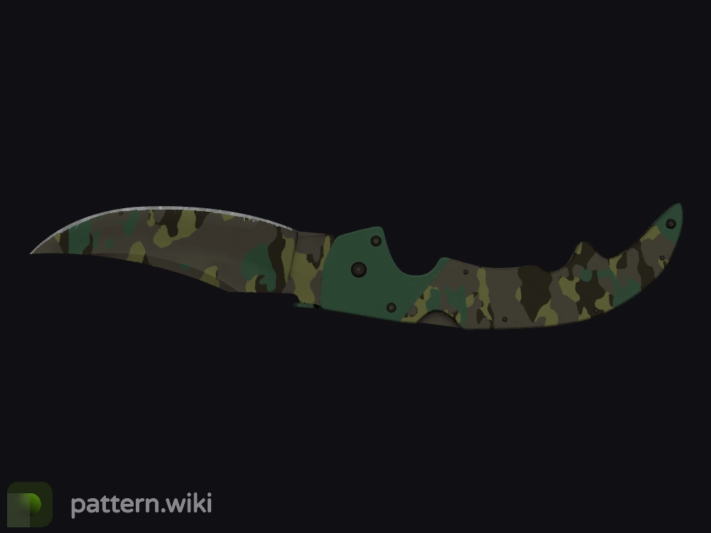 Falchion Knife Boreal Forest seed 872