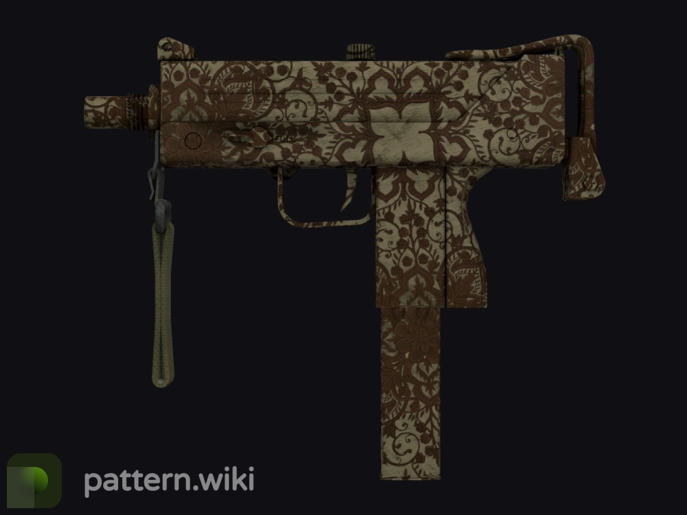 MAC-10 Sienna Damask seed 447