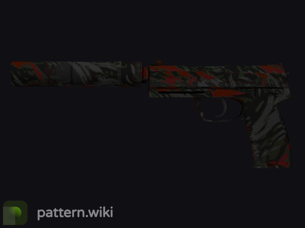 USP-S Blood Tiger seed 66