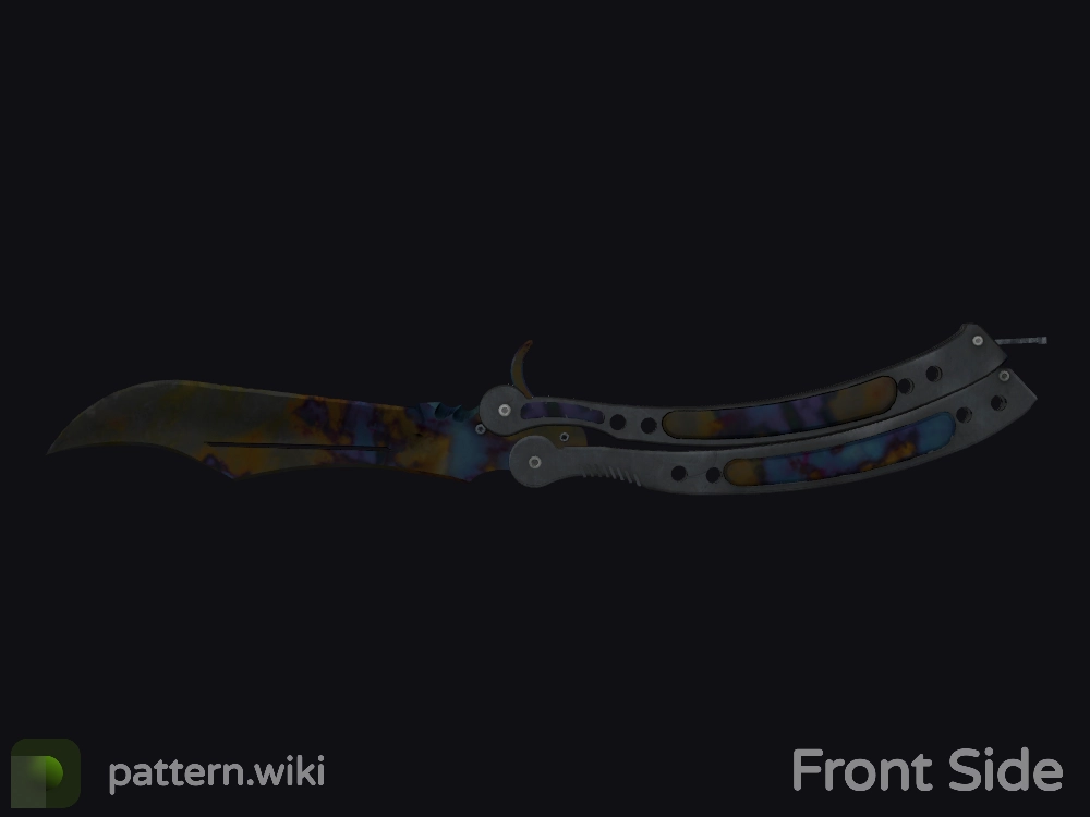 Butterfly Knife Case Hardened seed 476