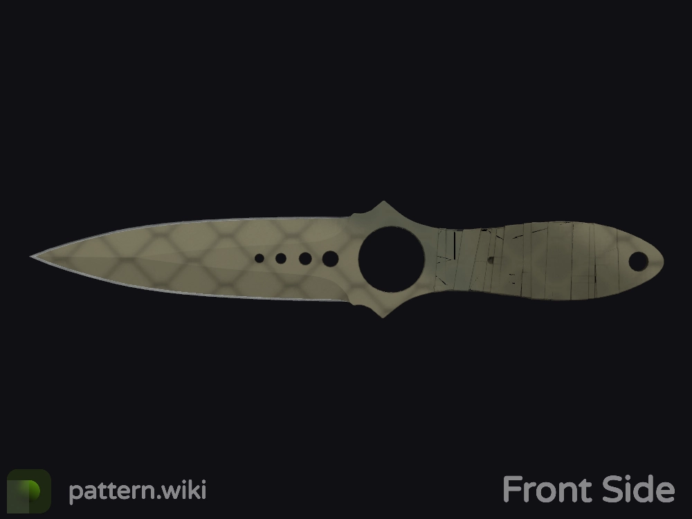 Skeleton Knife Safari Mesh seed 724