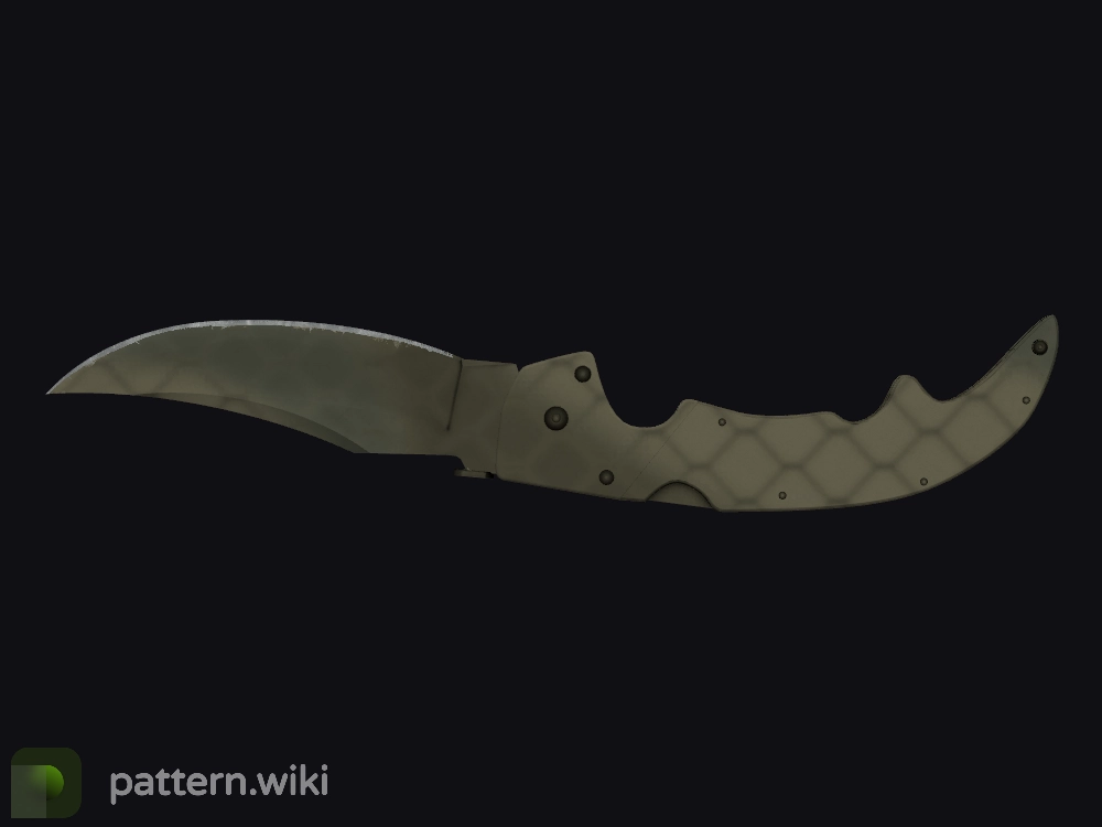 Falchion Knife Safari Mesh seed 999