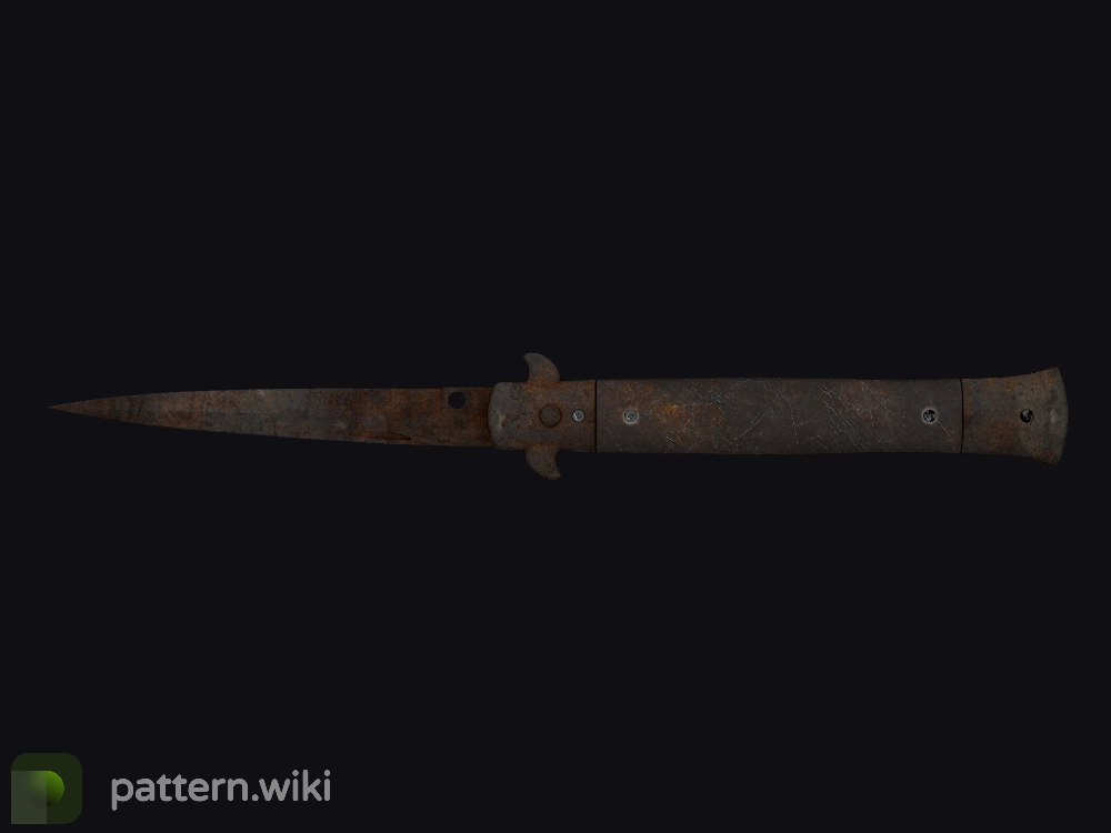 Stiletto Knife Rust Coat seed 730