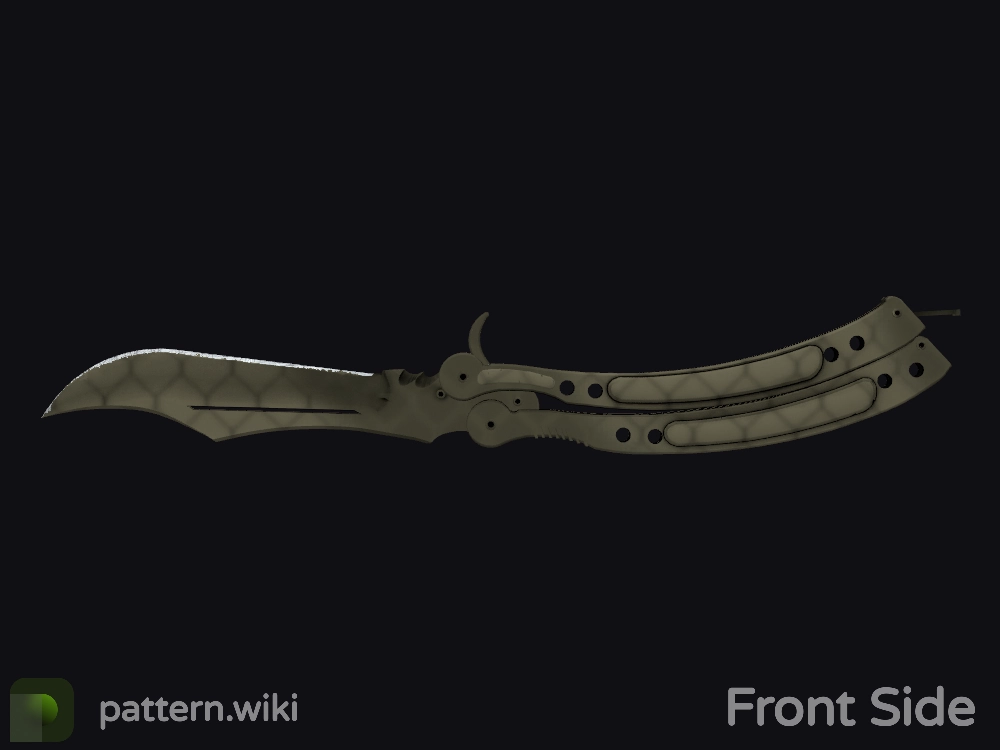 Butterfly Knife Safari Mesh seed 874