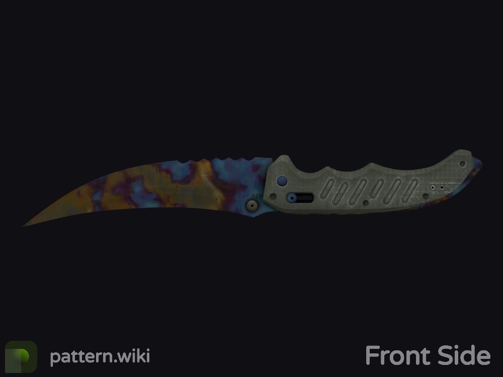 Flip Knife Case Hardened seed 342