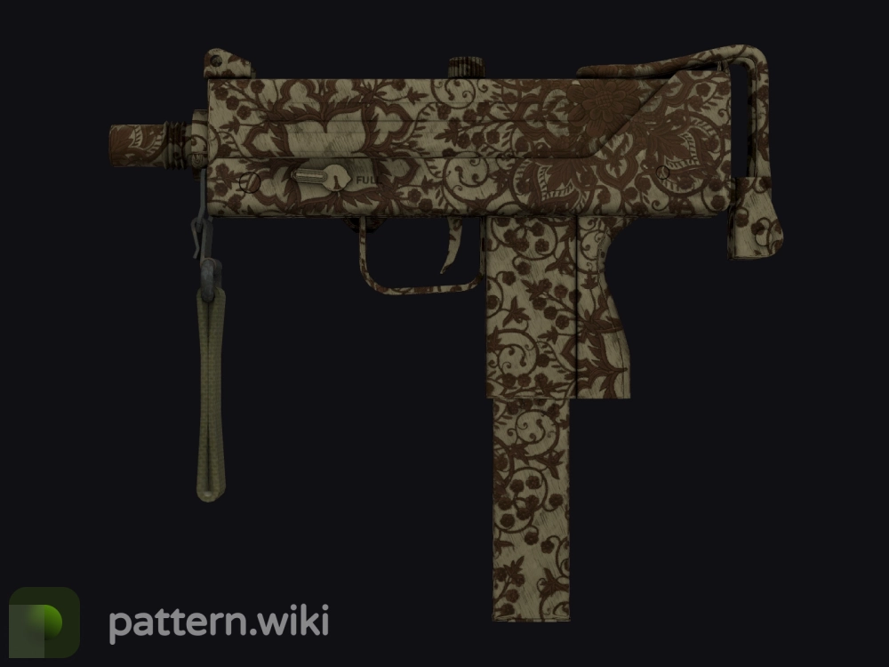 MAC-10 Sienna Damask seed 841