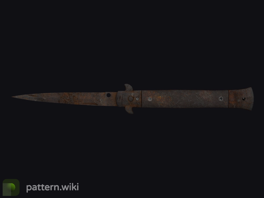 Stiletto Knife Rust Coat seed 108