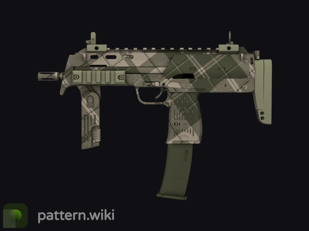 MP7 Olive Plaid seed 408