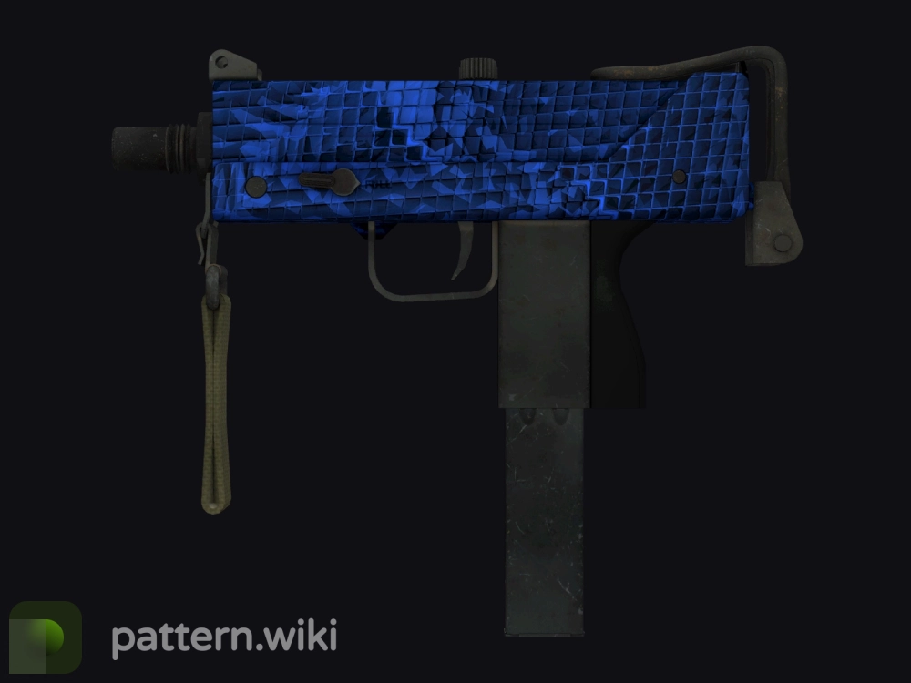 MAC-10 Lapis Gator seed 566