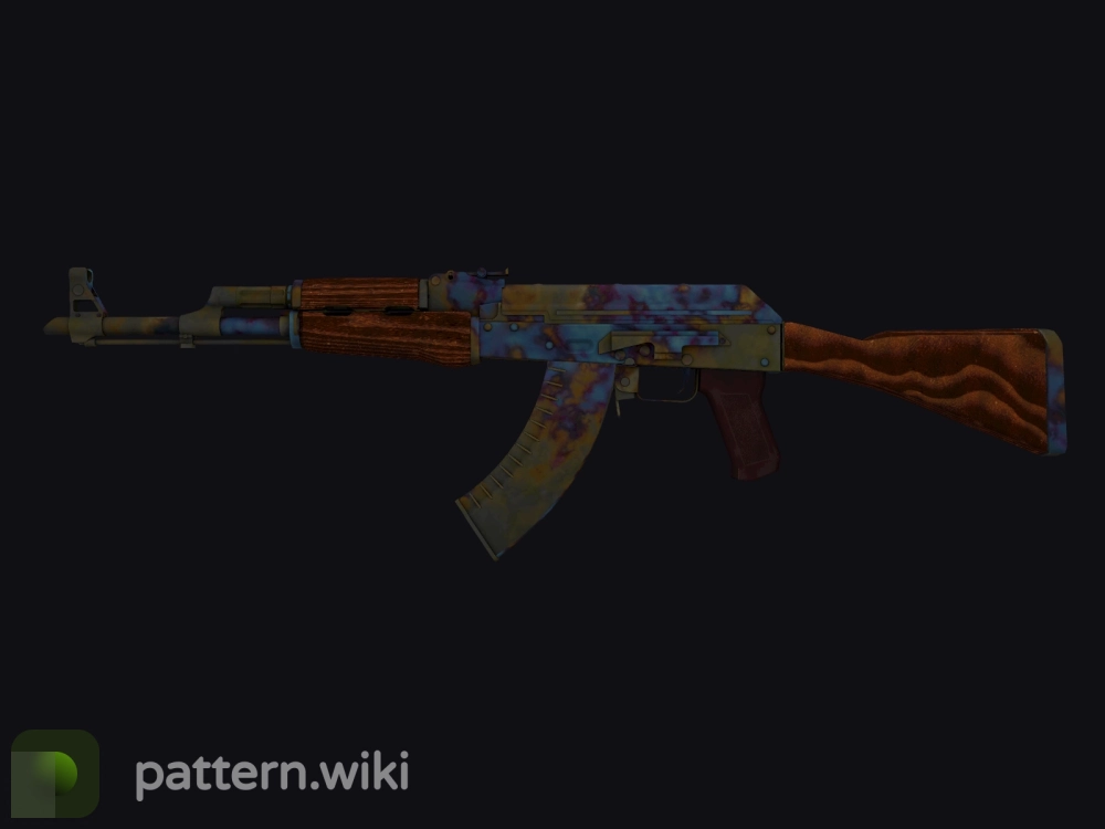 AK-47 Case Hardened seed 875