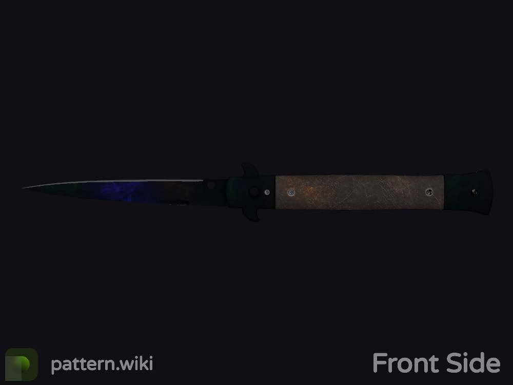 Stiletto Knife Doppler seed 982