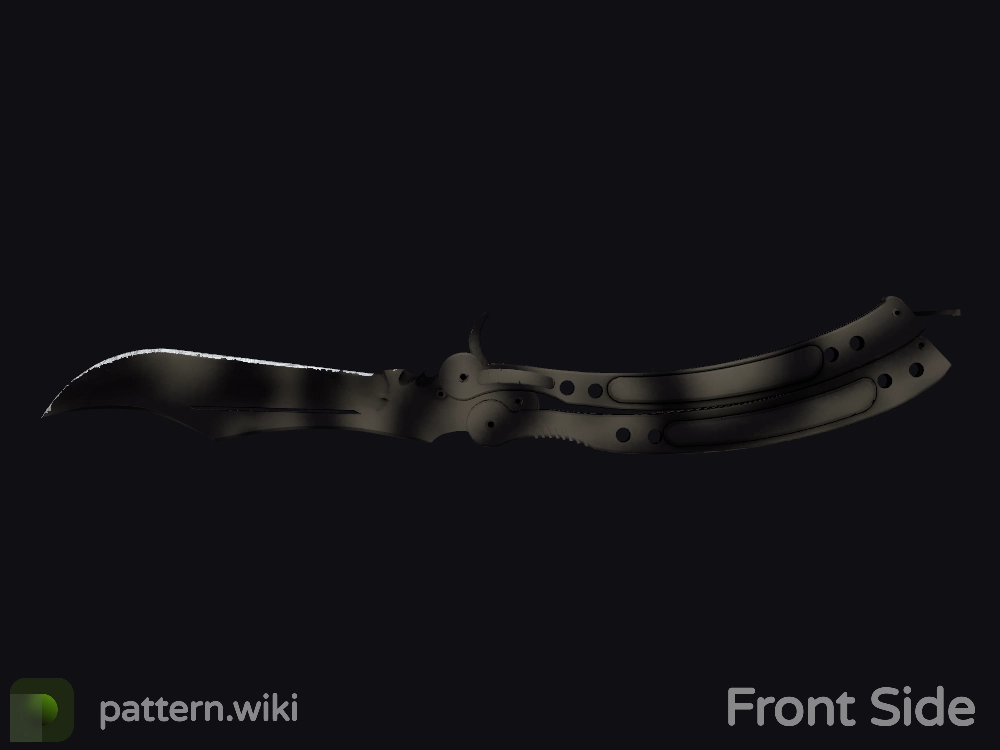 Butterfly Knife Scorched seed 588