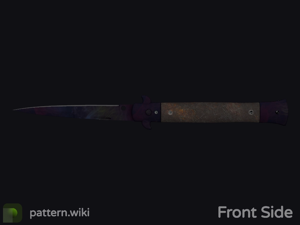 Stiletto Knife Doppler seed 427