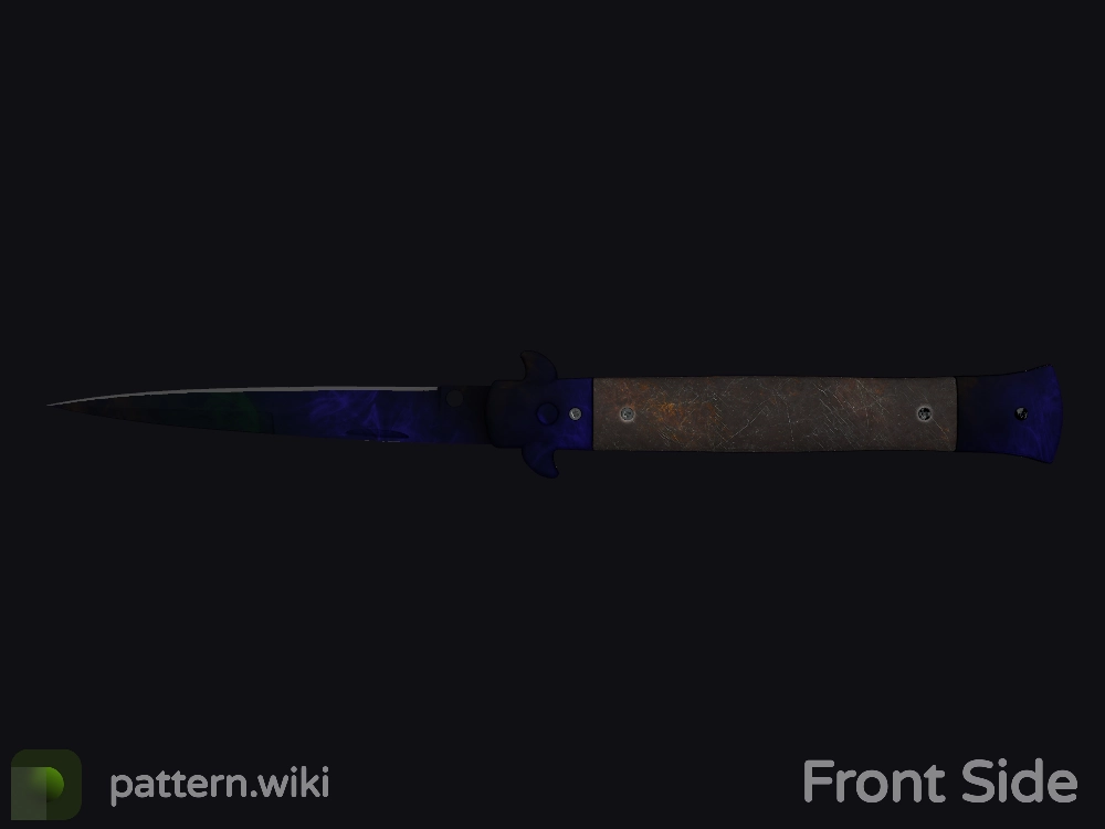 Stiletto Knife Doppler seed 109