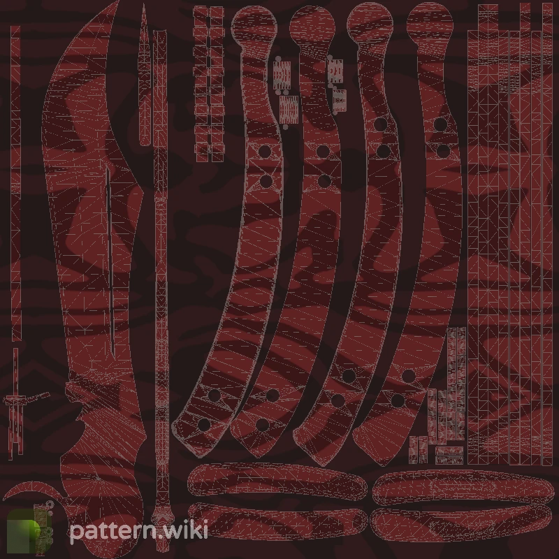 Butterfly Knife Slaughter seed 690 pattern template