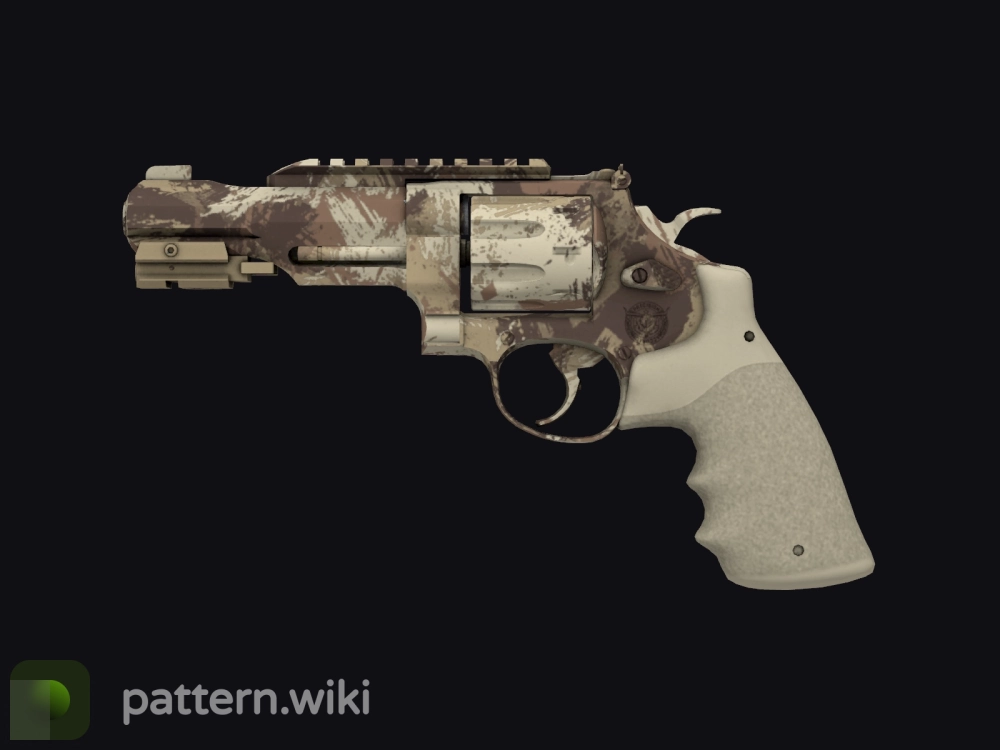 R8 Revolver Desert Brush seed 1000