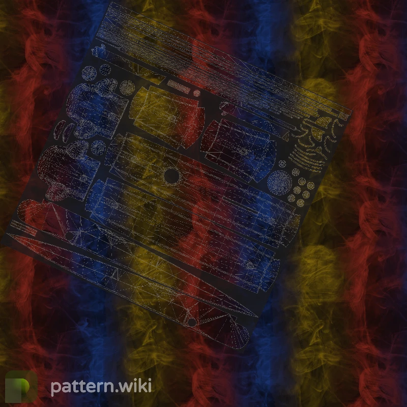 Stiletto Knife Marble Fade seed 148 pattern template