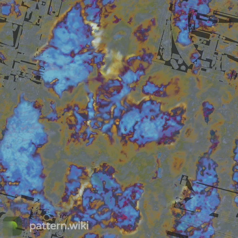 AK-47 Case Hardened seed 800 pattern template