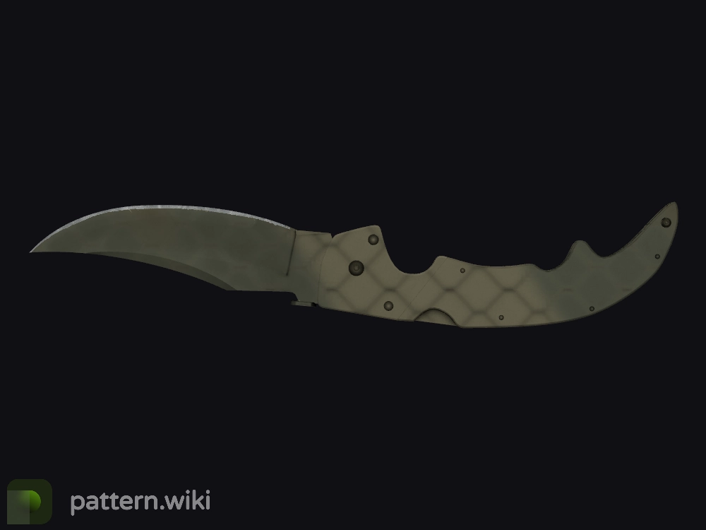 Falchion Knife Safari Mesh seed 274