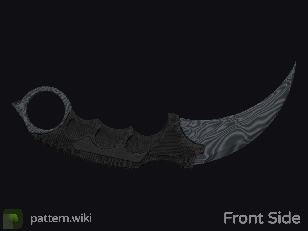 Karambit Damascus Steel seed 358