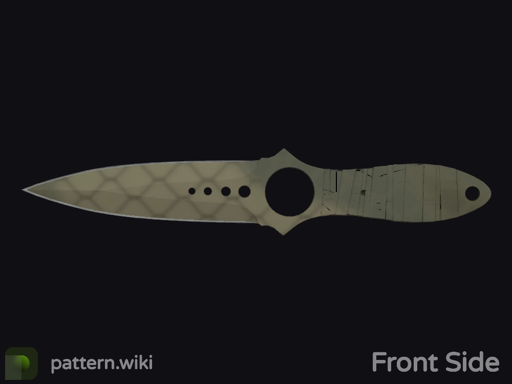 Skeleton Knife Safari Mesh seed 726